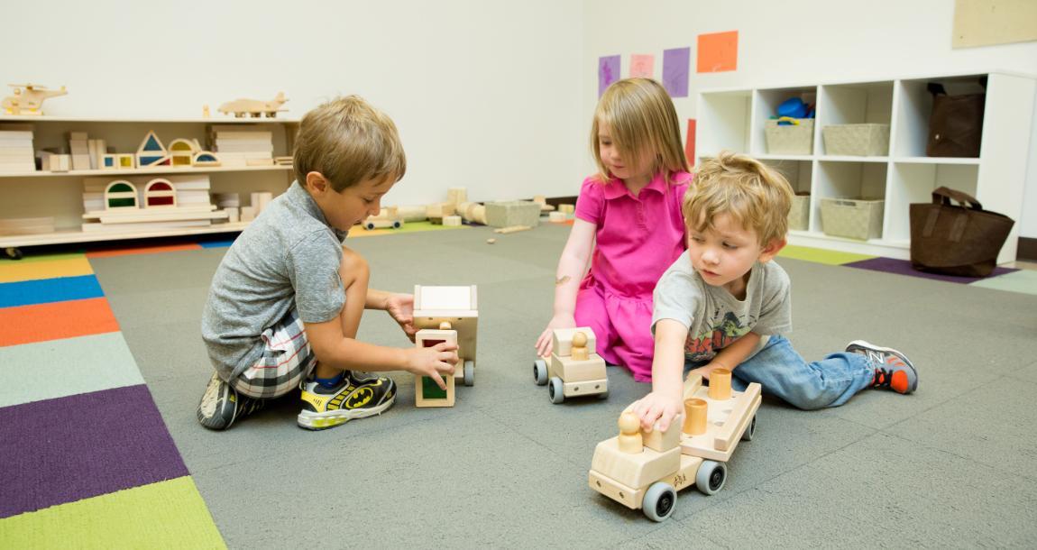 First students at the Andy Taylor Center