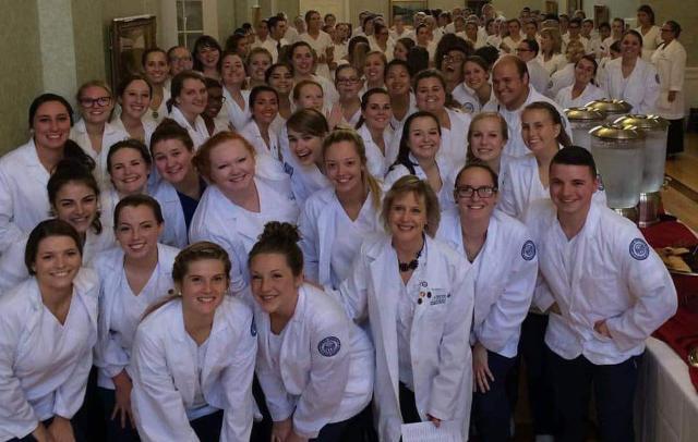 Student nursing class