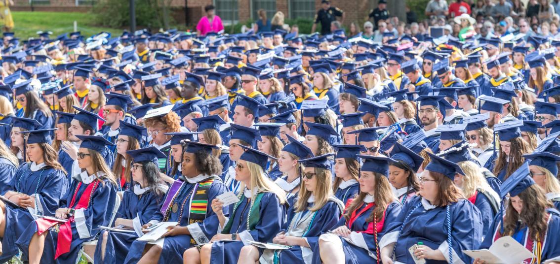 Graduation Crowd Shot